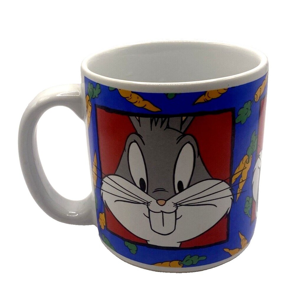 Vintage Sakura Coffee Cup Mug Bugs Bunny Warner Bros Looney Tunes 12 Oz 1994